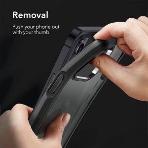 Apple iPhone 12 mini Ice Shield Echo Tempered Glass Case by ESR - Black - Image 4