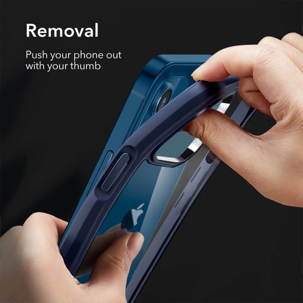 KF6 Apple iPhone 12 mini Ice Shield Echo Tempered Glass Case by ESR - Blue - Image 4