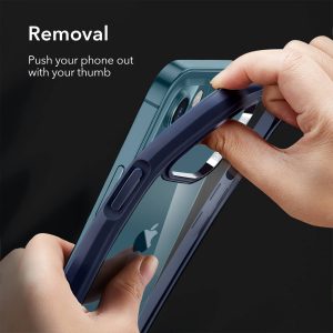 Apple iPhone 12 Pro Max Ice Shield Echo Tempered Glass Case by ESR - Blue - Image 4