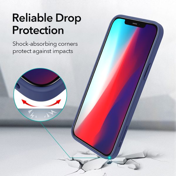 KF6 Apple iPhone 12 / iPhone 12 Pro Classic Hybrid Case by ESR - Blue - Image 5