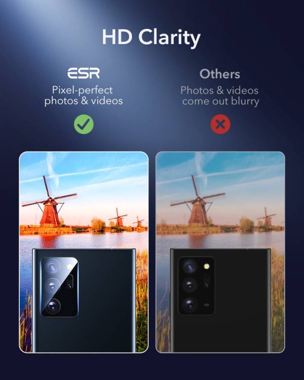 KF6 Galaxy Note 20 Ultra Camera Lens HD Protector 2 PACK by ESR - Image 6