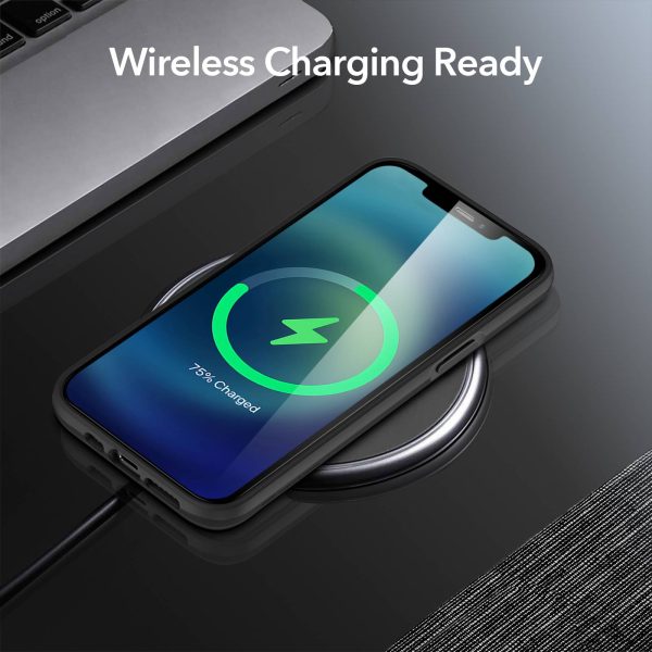 KF7 Apple iPhone 12 mini Ice Shield Echo Tempered Glass Case by ESR - Black - Image 3