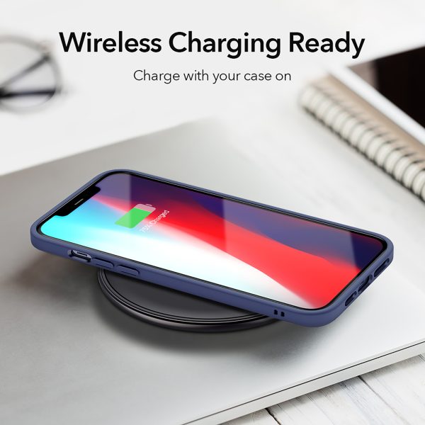 KF7 Apple iPhone 12 / iPhone 12 Pro Classic Hybrid Case by ESR - Blue - Image 6