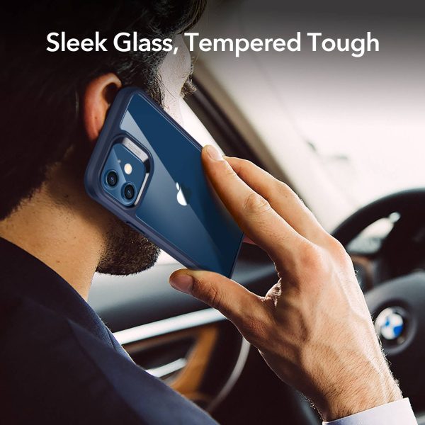 KF8 Apple iPhone 12 mini Ice Shield Echo Tempered Glass Case by ESR - Blue - Image 2