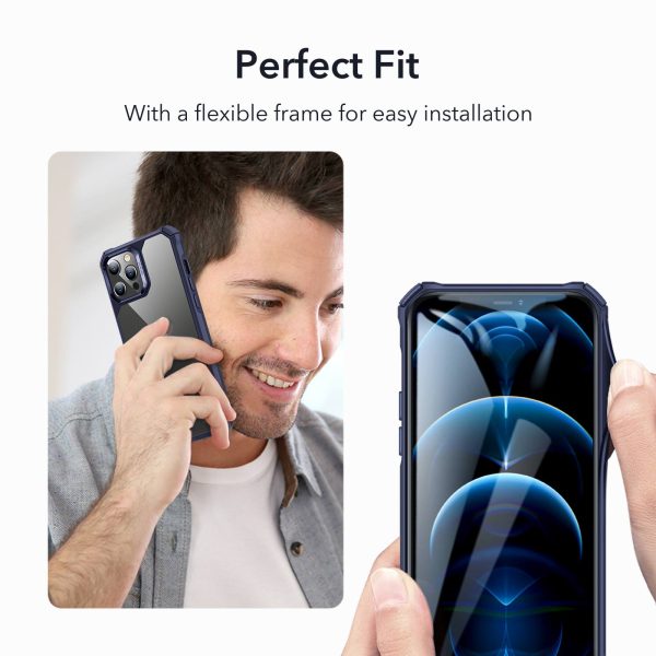 Apple iPhone 12 Pro Max Air Armor Rugged TPU Case - Blue - Image 2