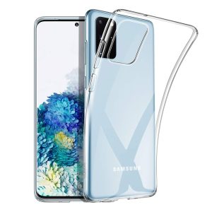 Galaxy S20 Plus TPU Water Jacket Silicon Case by X Fitted - Transparent