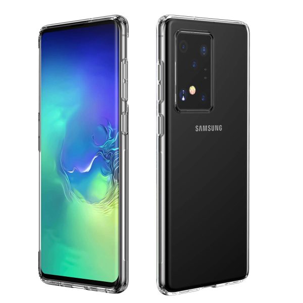 Galaxy S20 Ultra TPU Water Jacket Silicon Case by X Fitted - Transparent - Image 9