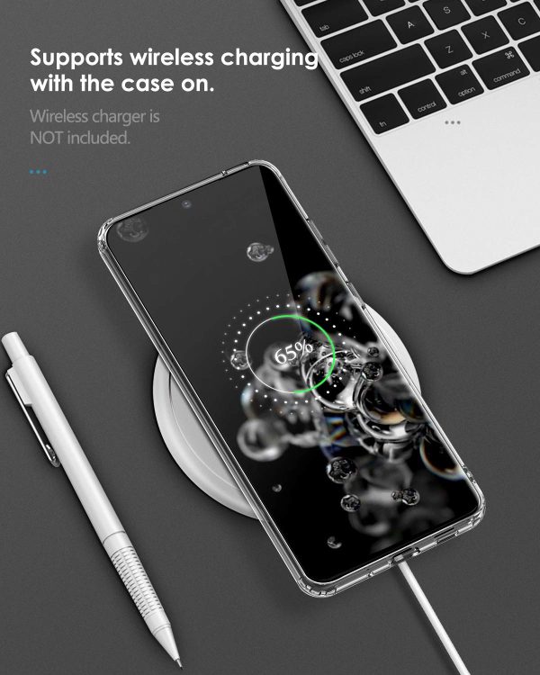 Galaxy S20 Ultra TPU Water Jacket Silicon Case by X Fitted - Transparent - Image 4