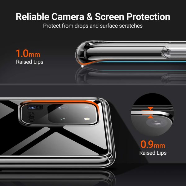 Galaxy S20 Ultra TPU Water Jacket Silicon Case by X Fitted - Transparent - Image 6