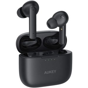 Aukey Wireless Buds with Active Noise Cancellation - EP-N5 - Black