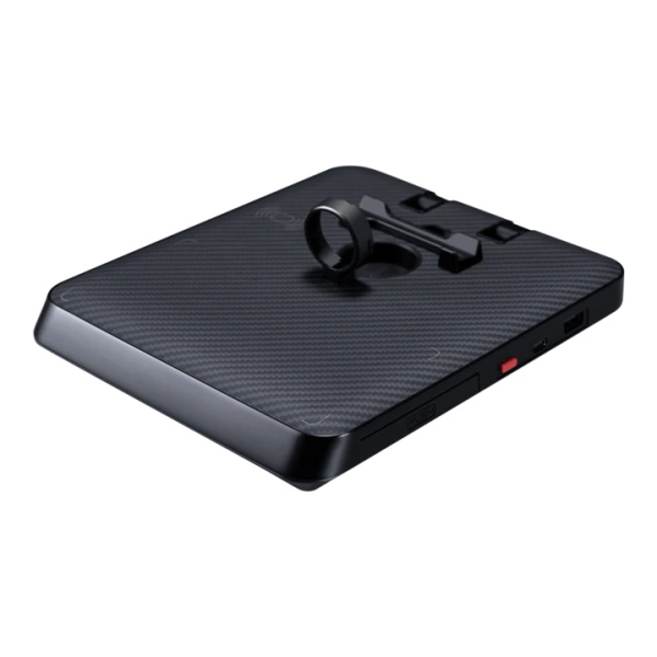 Air Omni Lite 6 in 1 Wireless Charger with 18W Fast Charging Ports, Position Free Charging, Apple Watch Mount compatible with Travel Pouch by PITAKA - Aramid Black - Image 3