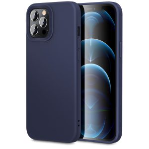 Apple iPhone 12 / iPhone 12 Pro Cloud Super Soft Case by ESR - Midnight Blue