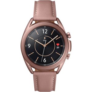 Samsung Galaxy Watch 3 41mm, GPS Bluetooth, Smart Watch with Advanced Health monitoring, Fitness Tracking , and Long lasting Battery - Mystic Bronze