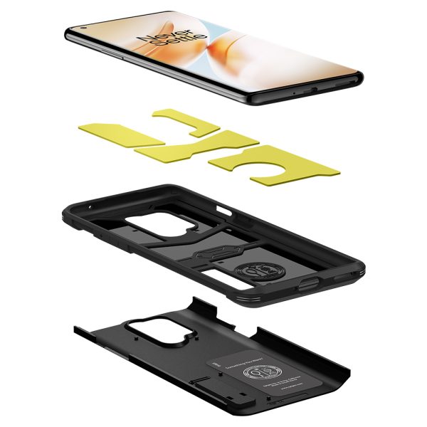 OnePlus 8 Pro Case Tough Armor Black by Spigen ACS00836 - Image 5