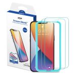 Apple iPhone 12 Pro Max Screen Shield Glass Protector 2 PACK with Easy Installation Frame by ESR