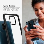 Redmi Note 9 Pro Ultra Hybrid Case by Spigen Matte Black ACS01191 - Image 4
