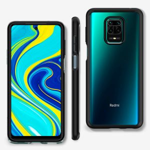 Redmi Note 9 Pro Ultra Hybrid Case by Spigen Matte Black ACS01191 - Image 5