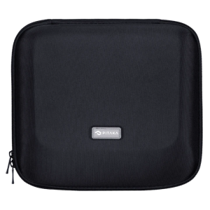 Air Omni Lite 6 in 1 Wireless Charger with 18W Fast Charging Ports, Position Free Charging, Apple Watch Mount compatible with Travel Pouch by PITAKA - Gray Cloth Weave - Image 4