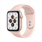 Apple Watch SE - GPS, 44mm - Gold Aluminum Case with Pink Sand Sport Band