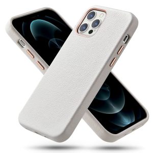 Apple iPhone 12 Pro Max Metro Premium Real Leather Case by ESR - White - Image 4