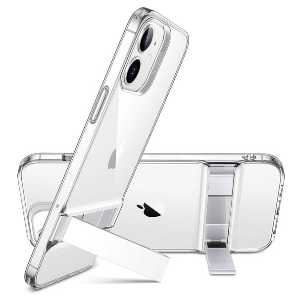 Apple iPhone 12 mini Air Shield Boost Kickstand Case – Clear - Image 5