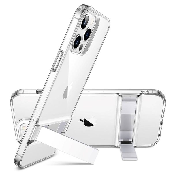 Apple iPhone 12 Pro Max Air Shield Boost Kickstand Case – Clear - Image 5
