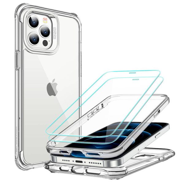 Apple iPhone 12 Pro Max Alliance Tough Case with 2 Tempered Glass by ESR - Clear - Image 2