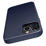 Apple iPhone 12 Pro Max Metro Premium Real Leather Case by ESR - Blue - Image 2