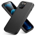 Apple iPhone 12 Pro Max Metro Premium Real Leather Case by ESR - Black - Image 10