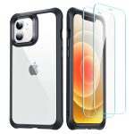 Apple iPhone 12 mini Alliance Tough Case with 2 Tempered Glass by ESR - Black - Image 4