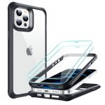 Apple iPhone 12 Pro Max Alliance Tough Case with 2 Tempered Glass by ESR - Black