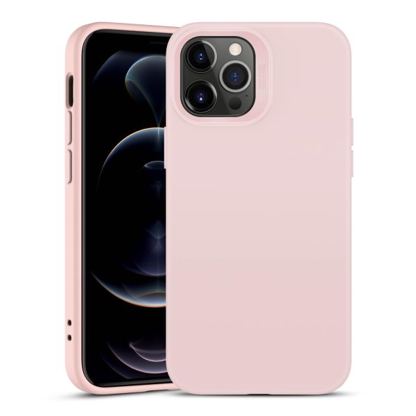 Apple iPhone 12 / iPhone 12 Pro Cloud Super Soft Case by ESR - Pink Sand - Image 13