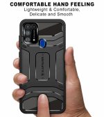Galaxy M31 Rugged Case by KAPAVER - Black - Image 4