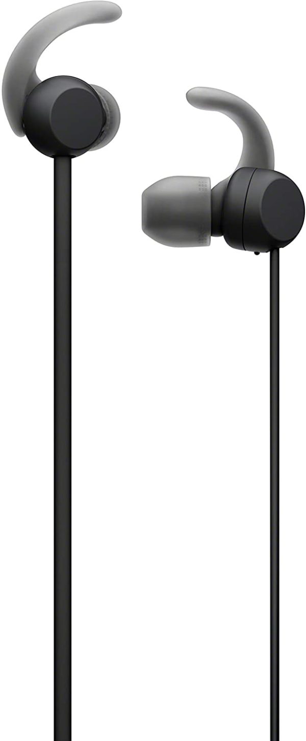 Sony WI-SP510 Extra BASS Wireless in-Ear Headset/Headphones with mic for Phone Call Sports IPX5 Bluetooth, Black - Image 4