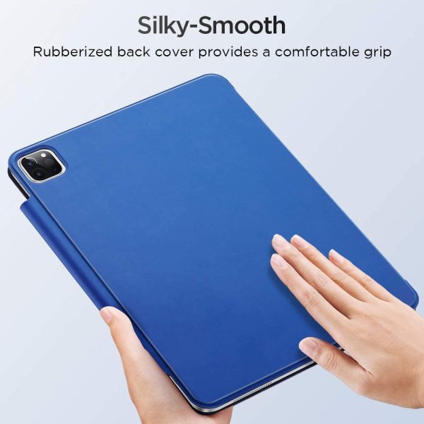 iPad Pro 12.9 2020 Rebound Magnetic Smart Case Convenient Magnetic Attachment Supports Pencil Pairing & Charging - Navy Blue also iPad Pro 12.9 2018 - Image 7