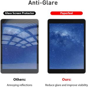 iPad Air 5 2022 /iPad Air 4 2020 / iPad Pro 11 2021, 2020, 2018 Paper Feel Clear Matte Film with Support for Apple Pencil, Write & Draw Like on Paper by ESR - Also for iPad Pro 11 2021, 2020 & 2018 - 1 PACK - Image 5