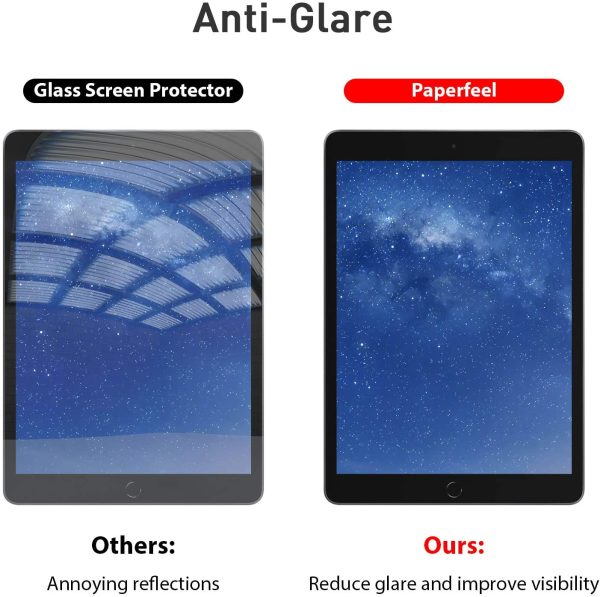 iPad Air 5 2022 /iPad Air 4 2020 / iPad Pro 11 2021, 2020, 2018 Paper Feel Clear Matte Film with Support for Apple Pencil, Write & Draw Like on Paper by ESR - Also for iPad Pro 11 2021, 2020 & 2018 - 1 PACK - Image 5