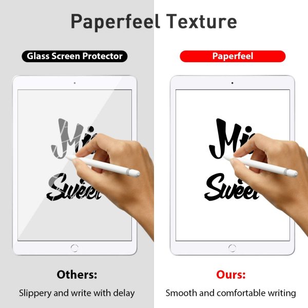 iPad Air 5 2022 /iPad Air 4 2020 / iPad Pro 11 2021, 2020, 2018 Paper Feel Clear Matte Film with Support for Apple Pencil, Write & Draw Like on Paper by ESR - Also for iPad Pro 11 2021, 2020 & 2018 - 1 PACK - Image 3