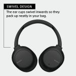 Sony Wireless Noise Cancelling Headphones with Mic for phone-call - Black - WH-CH710N - Image 7