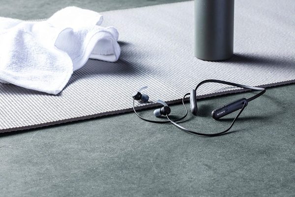 Sony WI-SP510 Extra BASS Wireless in-Ear Headset/Headphones with mic for Phone Call Sports IPX5 Bluetooth, Black - Image 6