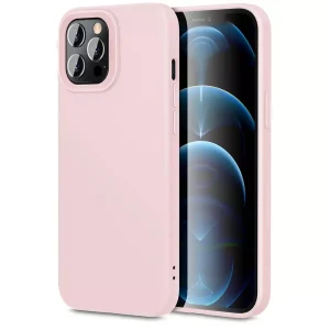 Apple iPhone 12 Pro Max Cloud Super Soft Case by ESR – Pink Sand