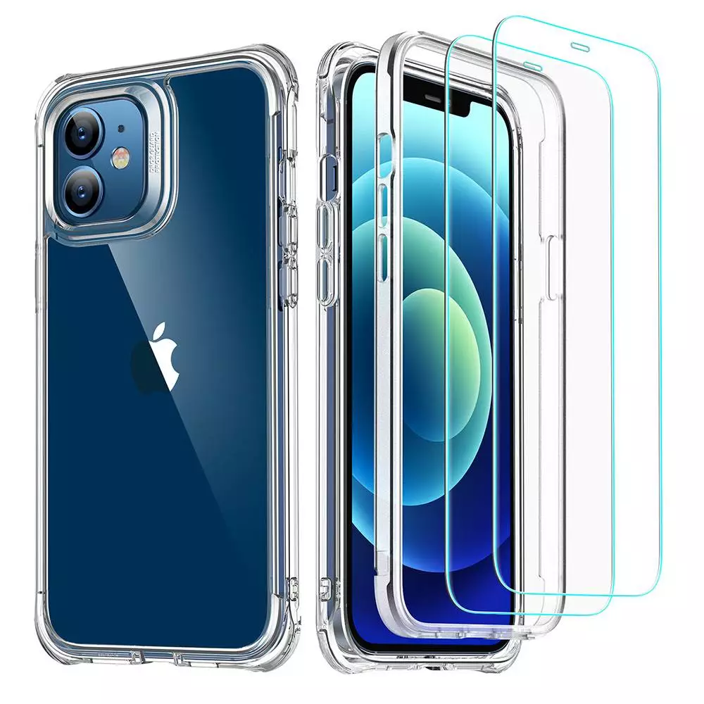 Apple iPhone 12 mini Alliance Tough Case with Tempered Glass