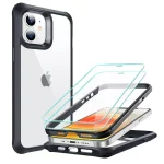Apple iPhone 12 mini Alliance Tough Case with 2 Tempered Glass by ESR - Black