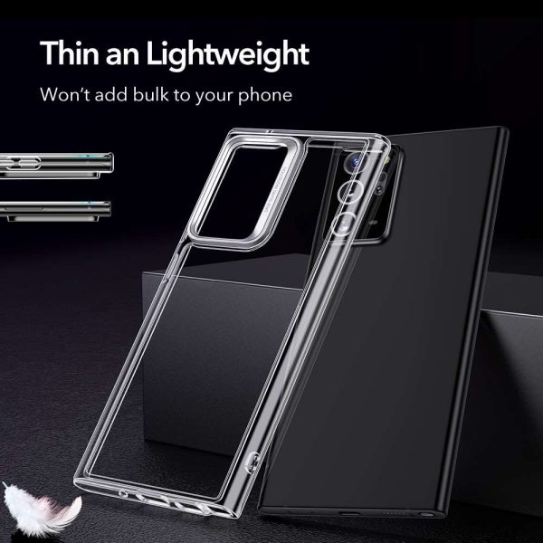 Galaxy Note 20 Ultra Classic Hybrid PC + TPU Case by ESR - Crystal Clear - Image 12