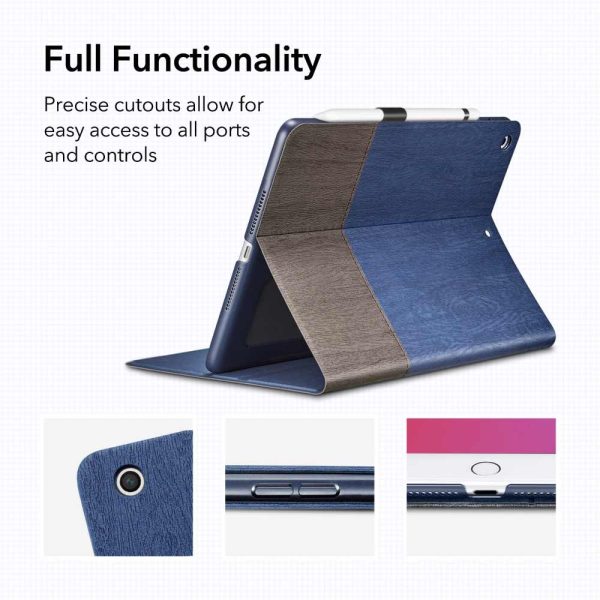 iPad 9th Gen 2021 Urban Premium Folio Case Book Cover Design, Multi-Angle Stand also for iPad 8th Gen / iPad 7th Gen 2019 - Knight - Image 11
