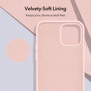 Apple iPhone 12 Pro Max Cloud Super Soft Case by ESR - Pink Sand - Image 6