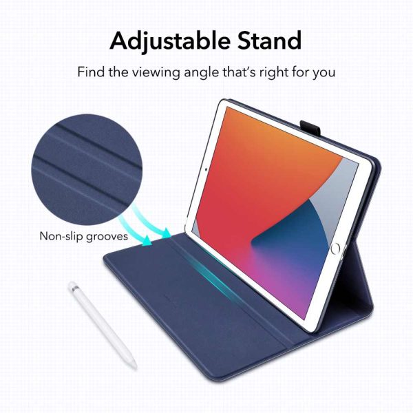 iPad 9th Gen 2021 Urban Premium Folio Case Book Cover Design, Multi-Angle Stand also for iPad 8th Gen / iPad 7th Gen 2019 - Knight - Image 9