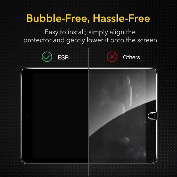 iPad 9th Gen 2021 9H Hard HD Clear Tempered Glass with Alignment Frame - 2X Strength - iPad 8th Gen / iPad 7th Gen 2019 - Image 6