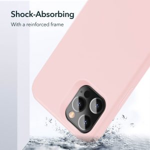 Apple iPhone 12 Pro Max Cloud Super Soft Case by ESR - Pink Sand - Image 4