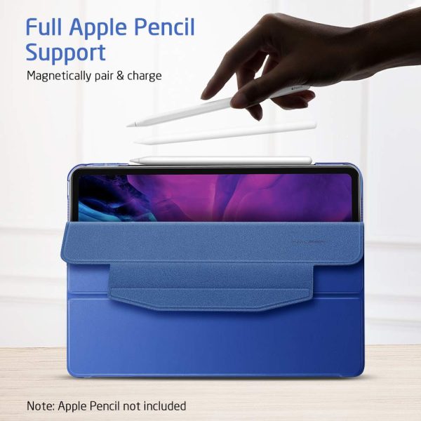 iPad Pro 12.9 2020 Ascend Trifold Hard Smart Case by ESR - Navy Blue also for iPad Pro 12.9 2018 - Image 8